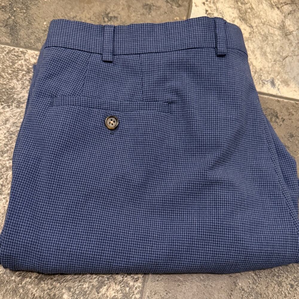 Ralph Lauren Pants Blue Plaid Slim Fit 40x32